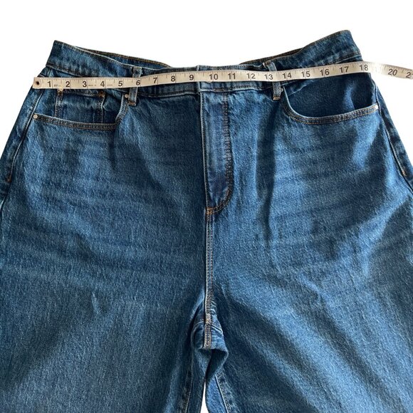 Barrel Denim Medium Wash Size 14 Women's Ann Taylor Pants - Picture 13 of 16